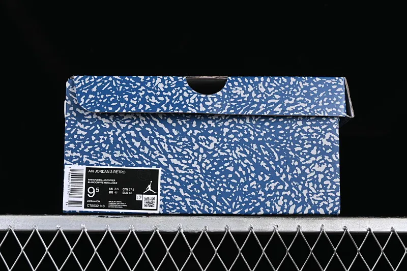 All categories Air Jordan Jordan series basketball shoes Air Jordan 3 Pure original Air Jordan Retro AJ3 Joe 3 white and blue Wizards CT8532-148